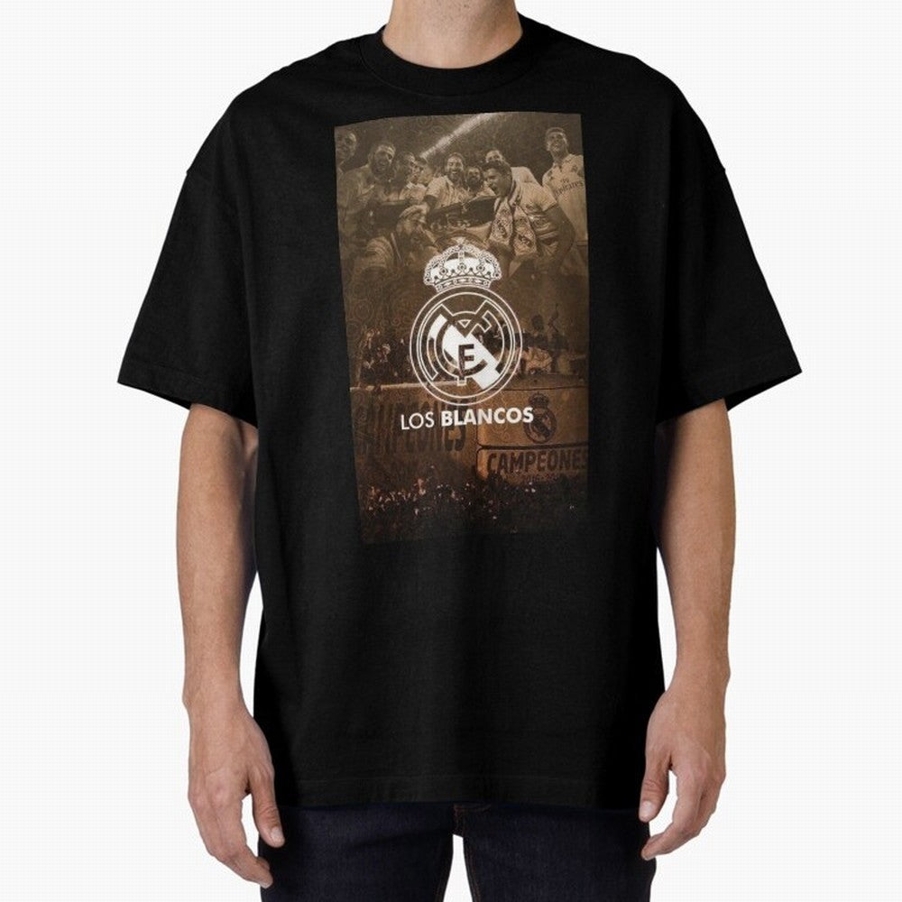 King Madrid Oversized T-Shirt Create FIFA World Cup 2026 Group Stage Filled with Neymar, Haaland and Cristiano Ronaldo, Argentina Energy, Soccer Culture, Superstar Moments, National Team Dreams and Competitive Fire; Great for Supporters Who Love