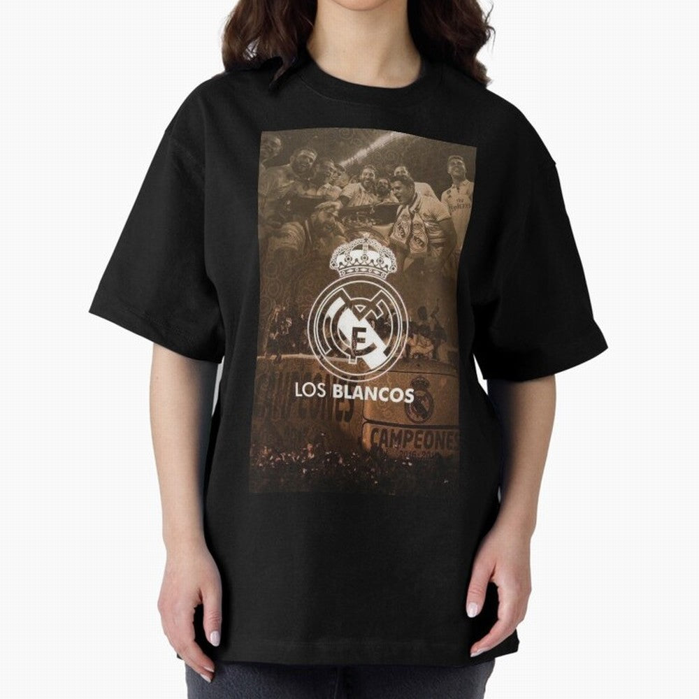 King Madrid Oversized T-Shirt Create FIFA World Cup 2026 Group Stage Filled with Neymar, Haaland and Cristiano Ronaldo, Argentina Energy, Soccer Culture, Superstar Moments, National Team Dreams and Competitive Fire; Great for Supporters Who Love