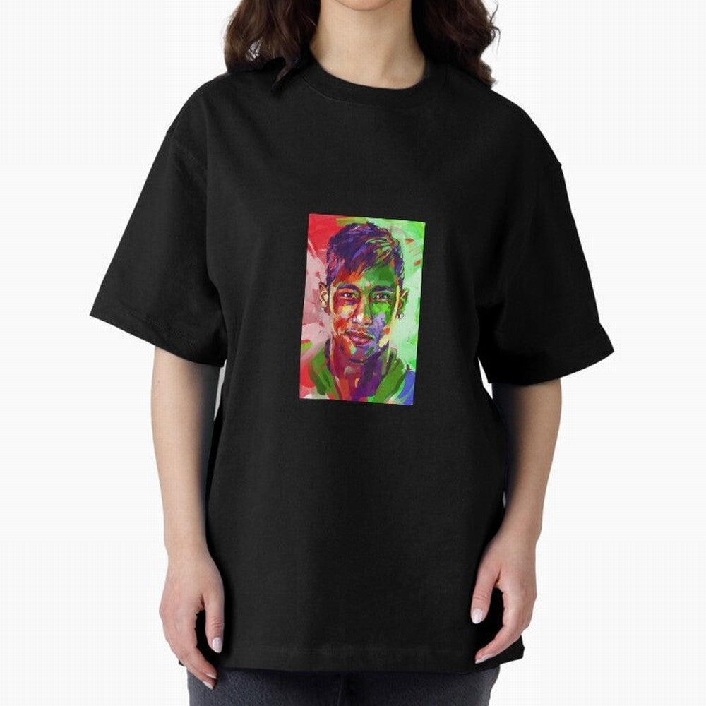 Neymar JR Oversized T-Shirt Celebrate Golden Goal Energy in the FIFA World Cup 2026 Group Stage Journey through Cristiano Ronaldo, Haaland and CR7 Highlights, Brazil Pride, Worldwide Fan Energy, Dramatic Goals, Stadium Lights and Championship