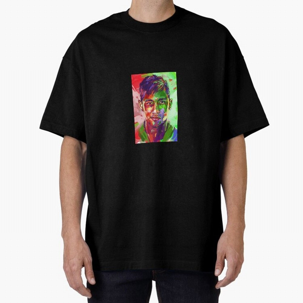 Neymar JR Oversized T-Shirt Celebrate Golden Goal Energy in the FIFA World Cup 2026 Group Stage Journey through Cristiano Ronaldo, Haaland and CR7 Highlights, Brazil Pride, Worldwide Fan Energy, Dramatic Goals, Stadium Lights and Championship