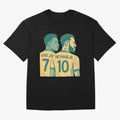 Vini Jr and Neymar Jr side-by-side Classic T-Shirt Support Iconic Players in FIFA World Cup 2026 USA Canada Mexico Inspired by Cristiano Ronaldo, Spain and Netherlands Energy, Retro Football Energy, Iconic Rivalries, Trophy Chase Drama and Stadium