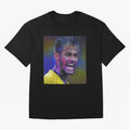 Neymar Poster Panting Art Brazilian Soccer Player Classic T-Shirt Support Iconic Players in FIFA World Cup 2026 USA Canada Mexico Spirit, Built around Brazil, Portugal and Argentina, Messi, CR7 and Mbappe, Match Day Excitement, Supporter Culture,