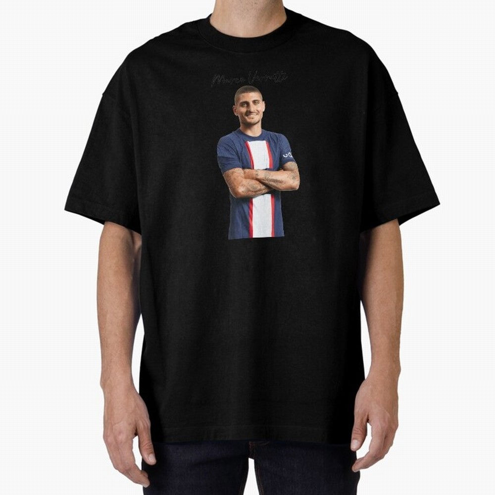 Marco Verratti Classic T-Shirt Turn Football Passion into FIFA World Cup 2026 Group Stage Spirit, Filled with Spain, Messi, Champion Mindset, Group Stage Buzz, Knockout Tension and Passionate Fan Culture; Built for Supporters Chasing Trophy Dreams,