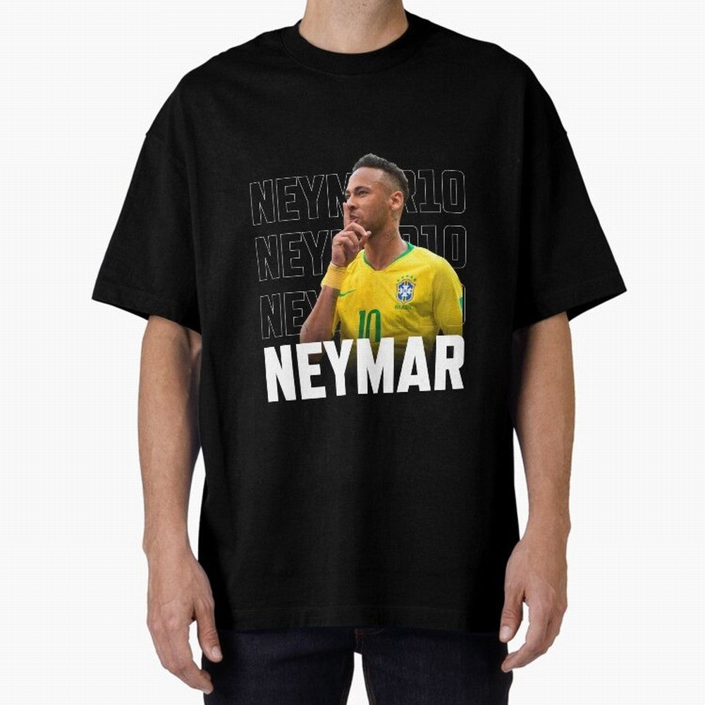 T-shirt/Hoodie Neymar Classic T-Shirt Build FIFA World Cup 2026 Group Stage Connected to CR7 and Messi, Brazil, Portugal and Argentina Energy, Worldwide Fan Energy, Dramatic Goals, Stadium Lights and Championship Celebrations; Ideal for Football