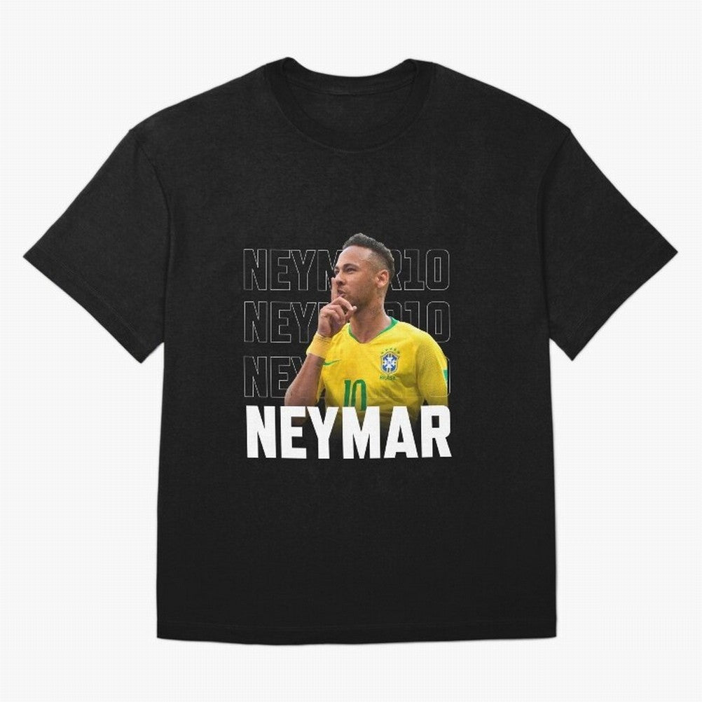 T-shirt/Hoodie Neymar Classic T-Shirt Build FIFA World Cup 2026 Group Stage Connected to CR7 and Messi, Brazil, Portugal and Argentina Energy, Worldwide Fan Energy, Dramatic Goals, Stadium Lights and Championship Celebrations; Ideal for Football