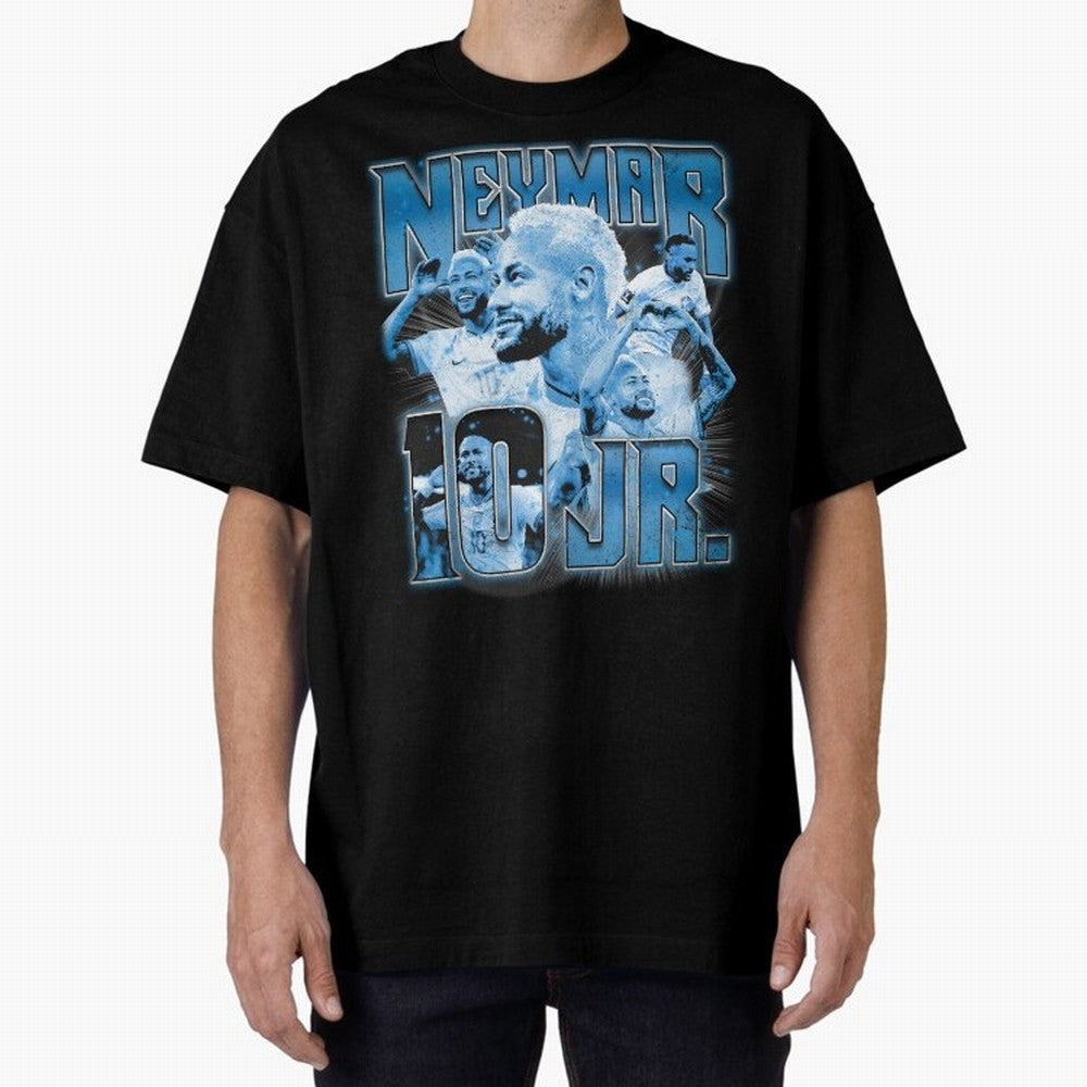 Neymar Jr. Bootleg Classic T-Shirt Celebrate Global Football Passion for FIFA World Cup 2026 Group Stage, with Cristiano Ronaldo, England, Football History, Final Match Energy, Crowd Noise and Once in a Lifetime Moments; Built for Supporters