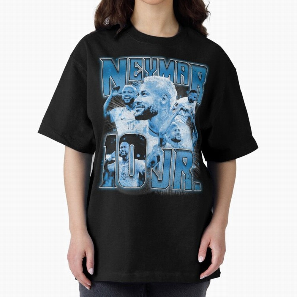 Neymar Jr. Bootleg Classic T-Shirt Celebrate Global Football Passion for FIFA World Cup 2026 Group Stage, with Cristiano Ronaldo, England, Football History, Final Match Energy, Crowd Noise and Once in a Lifetime Moments; Built for Supporters