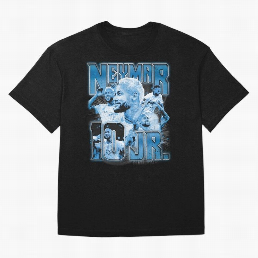 Neymar Jr. Bootleg Classic T-Shirt Celebrate Global Football Passion for FIFA World Cup 2026 Group Stage, with Cristiano Ronaldo, England, Football History, Final Match Energy, Crowd Noise and Once in a Lifetime Moments; Built for Supporters