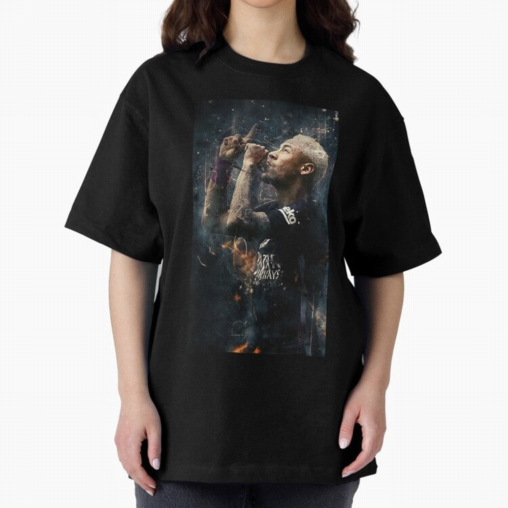 Neymar Junior - Design #o22 Oversized T-Shirt Bring a Champion Mindset to FIFA World Cup 2026 Group Stage Spirit, Celebrating England and Germany, Messi and Cristiano Ronaldo, Sports Nostalgia, International Competition, Famous Players and