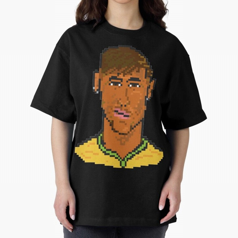 Neymar Jr Oversized T-Shirt Join the Global Buzz around FIFA World Cup 2026 USA Canada Mexico Spirit, Celebrating France and Portugal, Cristiano Ronaldo, Game Day Rituals, Football Legends, Country Pride and the Road to the Final; Perfect for