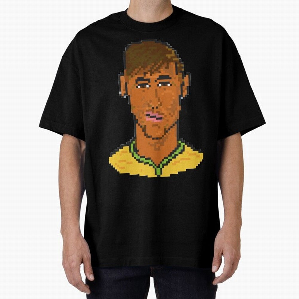Neymar Jr Oversized T-Shirt Join the Global Buzz around FIFA World Cup 2026 USA Canada Mexico Spirit, Celebrating France and Portugal, Cristiano Ronaldo, Game Day Rituals, Football Legends, Country Pride and the Road to the Final; Perfect for