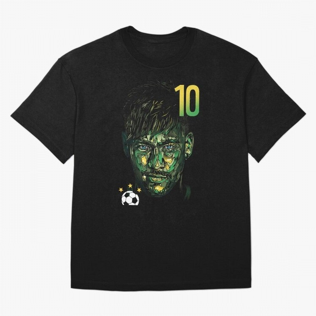 Neymar Jr. Oversized T-Shirt Discover Global Football Passion for FIFA World Cup 2026 Group Stage, Centered on Neymar, Haaland and Cristiano Ronaldo, Argentina, Match Day Excitement, Supporter Culture, Golden Goals and Global Football Passion; Made