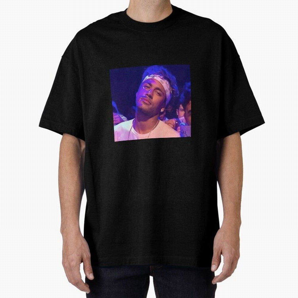 Neymar Jr Oversized T-Shirt Celebrate FIFA World Cup 2026 Group Stage for Fans of Messi and Cristiano Ronaldo and Argentina, France and Brazil, Bringing Global Supporter Spirit, Legendary Goals, National Colors and Tournament Celebration; Ideal for