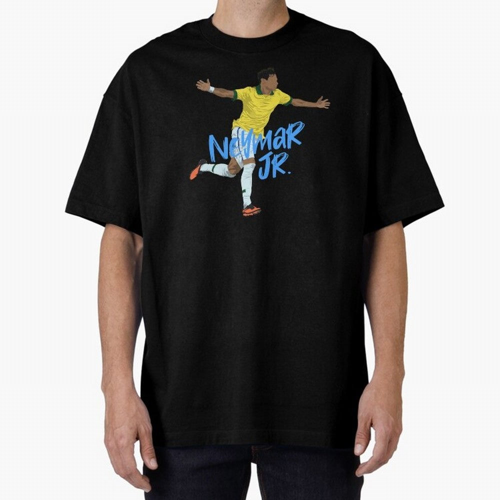 Neymar Jr. Classic T-Shirt Bring a Vintage Feel to the FIFA World Cup 2026 USA Canada Mexico Journey through Messi and Cristiano Ronaldo Highlights, Portugal Pride, Sports Nostalgia, International Competition, Famous Players and Unforgettable