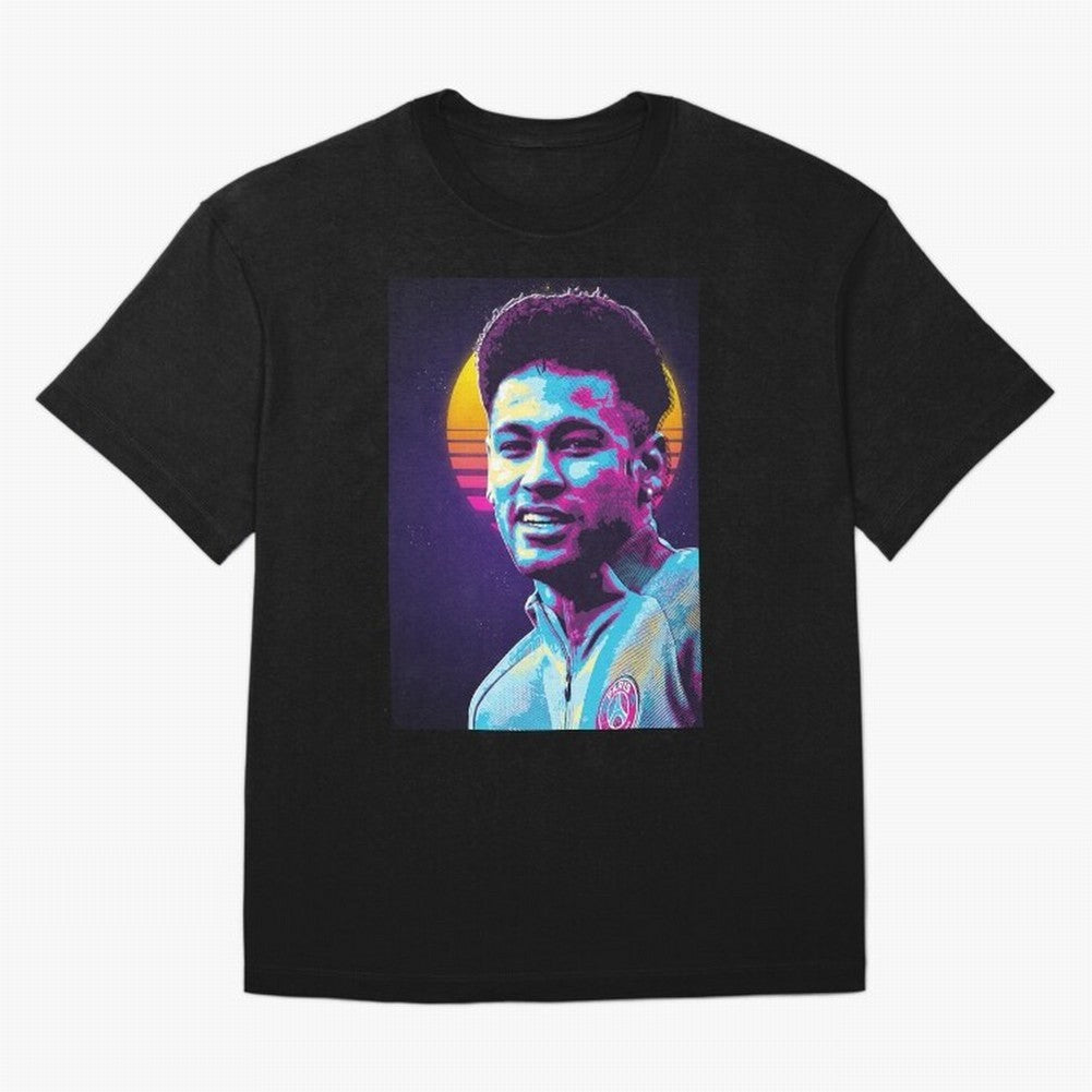 Neymar Jr retro 80s Classic T-Shirt Build FIFA World Cup 2026 USA Canada Mexico for Fans of Haaland and Mbappe and England, France and Netherlands, Bringing Football History, Final Match Energy, Crowd Noise and Once in a Lifetime Moments; Ideal for