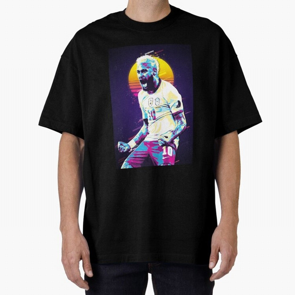 Neymar JR retro 80s Classic T-Shirt Carry the Dream of Global Football Passion for FIFA World Cup 2026, Built around Messi, CR7 and Mbappe, Brazil, Championship Spirit, Famous Goals, Roaring Crowds and International Football Unity; Perfect for