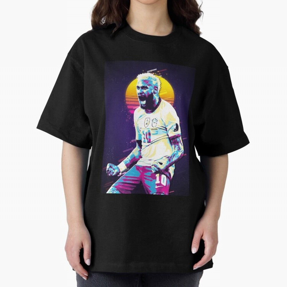 Neymar JR retro 80s Classic T-Shirt Carry the Dream of Global Football Passion for FIFA World Cup 2026, Built around Messi, CR7 and Mbappe, Brazil, Championship Spirit, Famous Goals, Roaring Crowds and International Football Unity; Perfect for