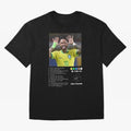 Neymar Brazil 10 Oversized T-Shirt Bring a Vintage Feel to the FIFA World Cup 2026 Journey through Mbappe and Neymar Highlights, France Pride, Championship Spirit, Famous Goals, Roaring Crowds and International Football Unity; Ideal for Fans Who