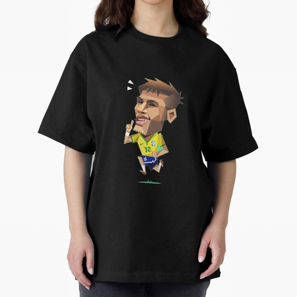 Neymar Brasil Classic T-Shirt Support Your Favorite Stars during the FIFA World Cup 2026 USA Canada Mexico Journey through Messi, Neymar and Mbappe Highlights, Argentina, France and Brazil Pride, Vintage Soccer Flavor, Modern Football Stars,