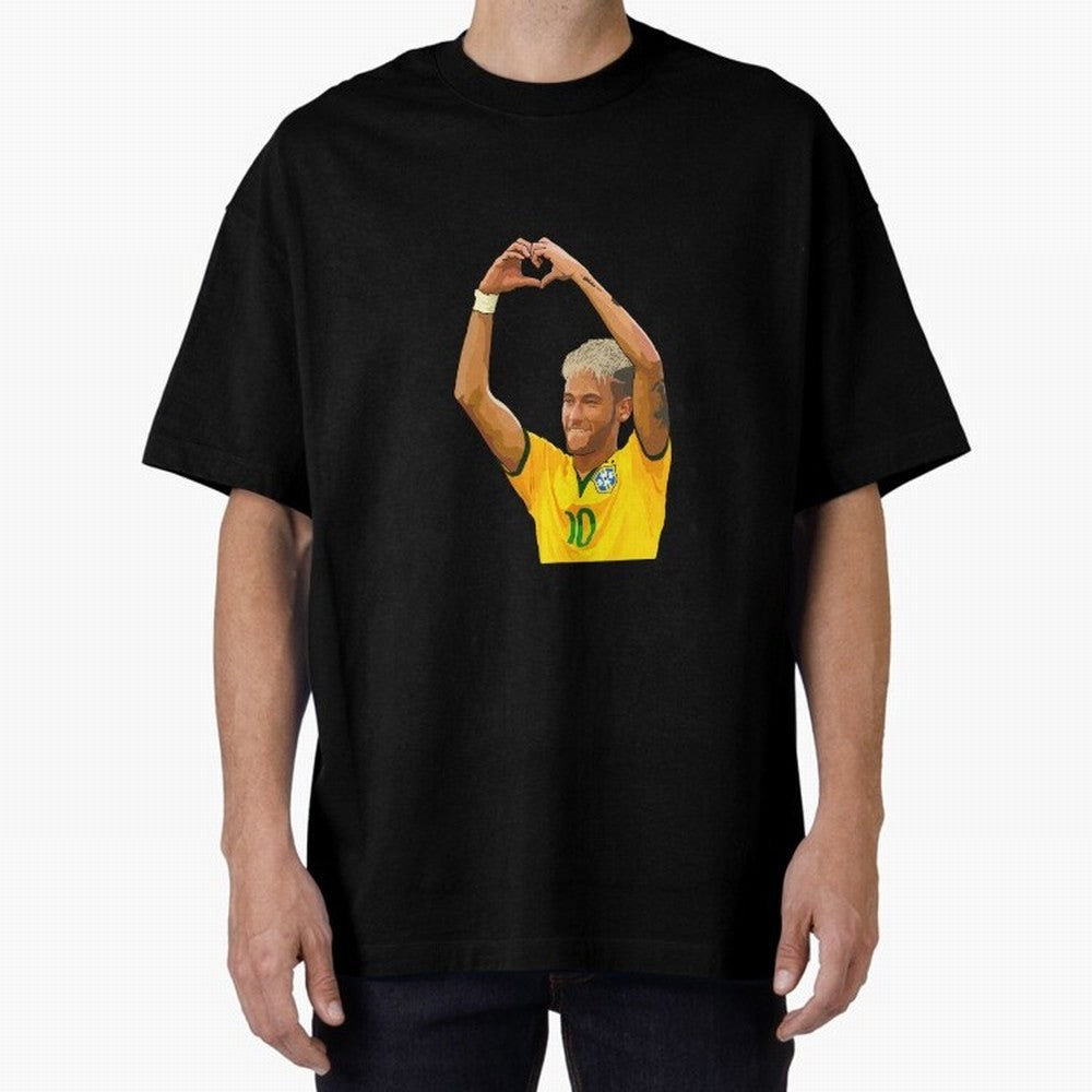 Love Soccer Oversized T-Shirt Keep Football History Alive during Global Football Passion for FIFA World Cup 2026 Group Stage, Built around Messi, Neymar and Mbappe, Netherlands, Supporter Pride, Iconic Celebrations, Legendary Names and Global Match