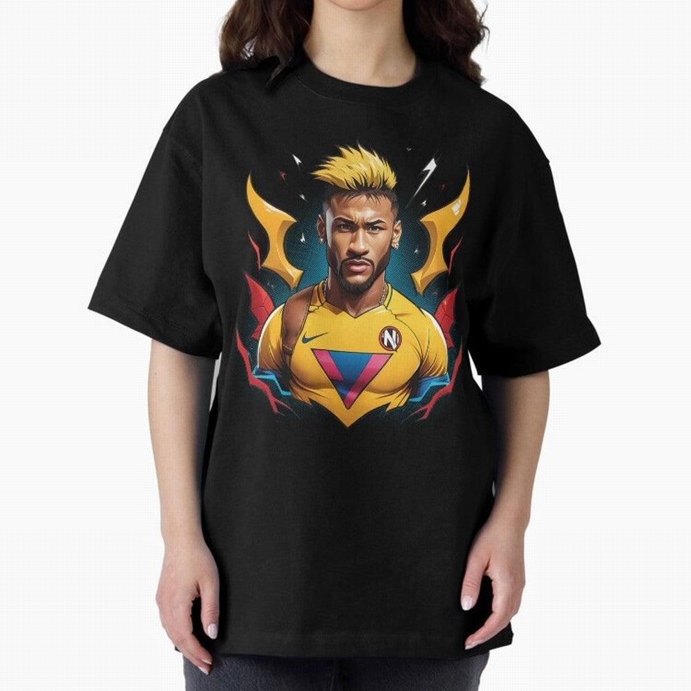 Neymar Jr illustration Classic T-Shirt Capture Stadium Memories from the FIFA World Cup 2026 USA Canada Mexico Journey through Haaland and Mbappe Highlights, Germany Pride, Football Passion, Legendary Performances, Festival Vibes and Supporter