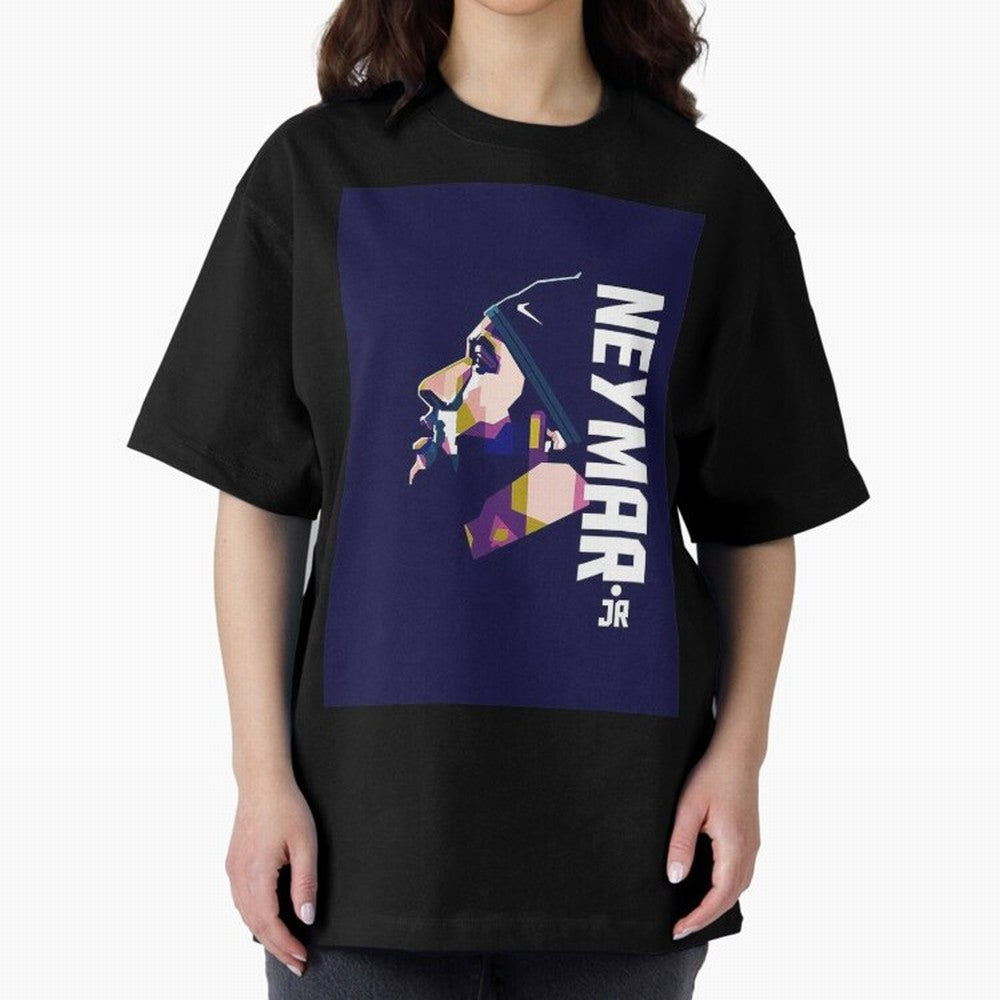 Neymar Jr Art Print Navy Classic T-Shirt Bring World Football Passion into Global Football Passion for FIFA World Cup 2026 Group Stage, Featuring Mbappe and Neymar, Argentina and Brazil, Classic Soccer Heritage, Championship Pressure, Fan Loyalty