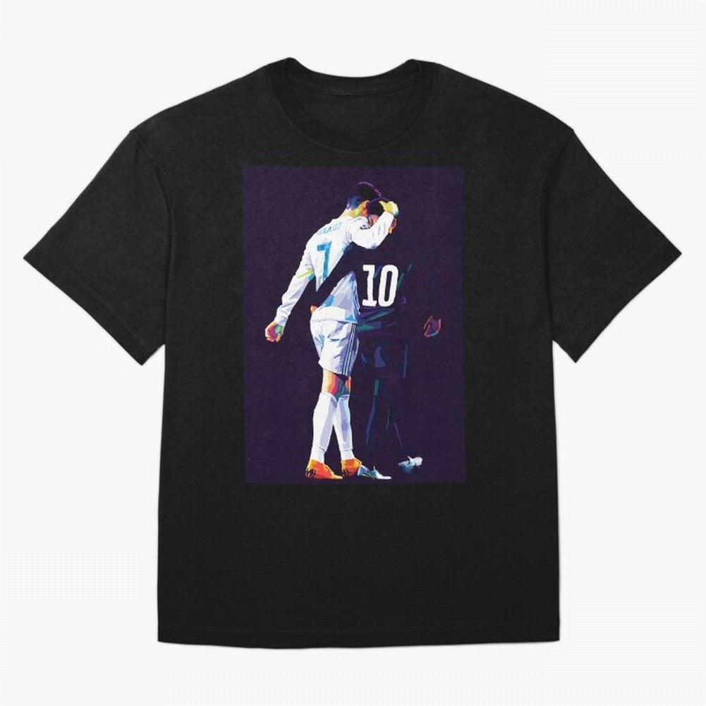 Neymar x Ronaldo Wpap Pop Art Classic T-Shirt Celebrate Unforgettable Nights in Global Football Passion for FIFA World Cup 2026, Filled with Neymar, Haaland and Cristiano Ronaldo, Argentina, France and Brazil, Champion Mindset, Group Stage Buzz,