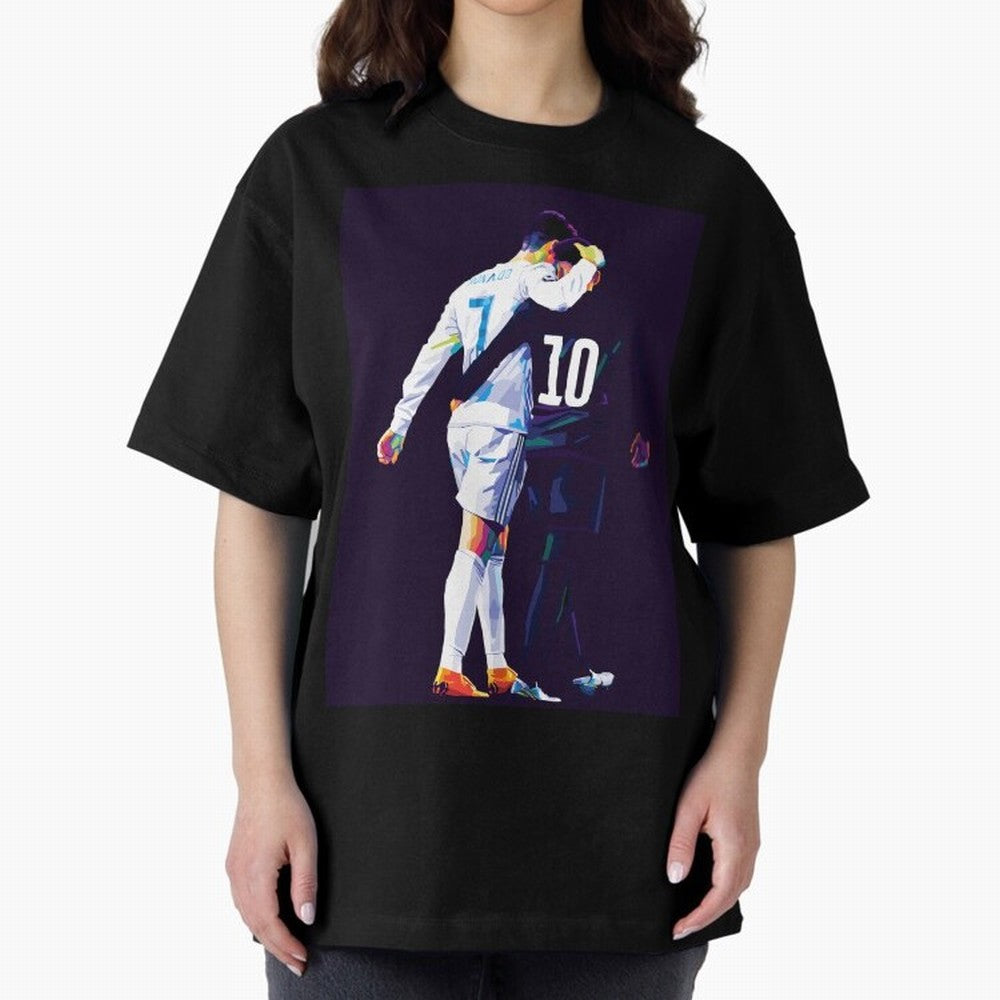 Neymar x Ronaldo Wpap Pop Art Classic T-Shirt Celebrate Unforgettable Nights in Global Football Passion for FIFA World Cup 2026, Filled with Neymar, Haaland and Cristiano Ronaldo, Argentina, France and Brazil, Champion Mindset, Group Stage Buzz,