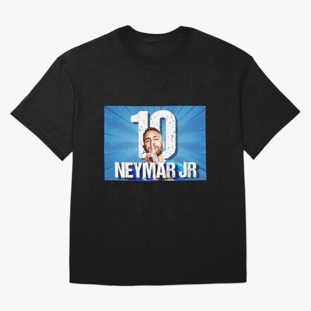 Neymar junior Fitted Scoop T-Shirt Upgrade Global Football Passion for FIFA World Cup 2026, Inspired by Haaland and Mbappe, Spain and Netherlands, Match Day Excitement, Supporter Culture, Golden Goals and Global Football Passion; Ideal for