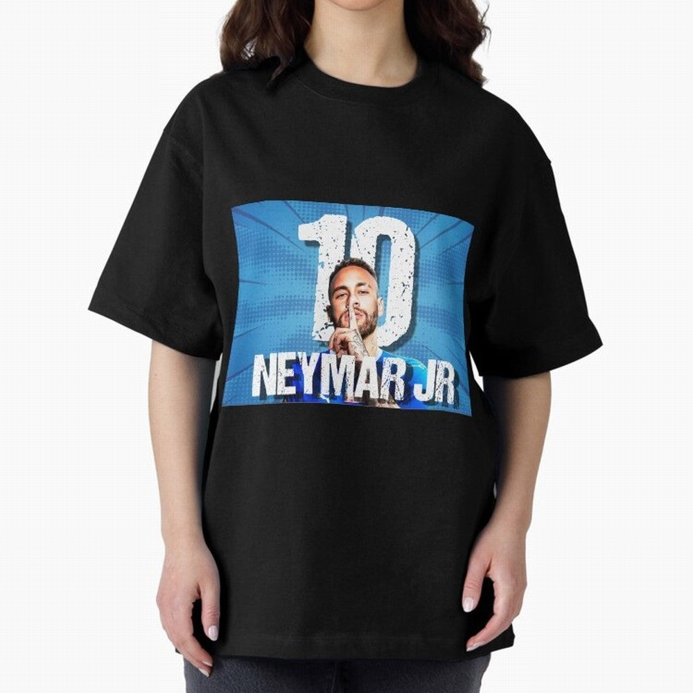 Neymar junior Fitted Scoop T-Shirt Upgrade Global Football Passion for FIFA World Cup 2026, Inspired by Haaland and Mbappe, Spain and Netherlands, Match Day Excitement, Supporter Culture, Golden Goals and Global Football Passion; Ideal for