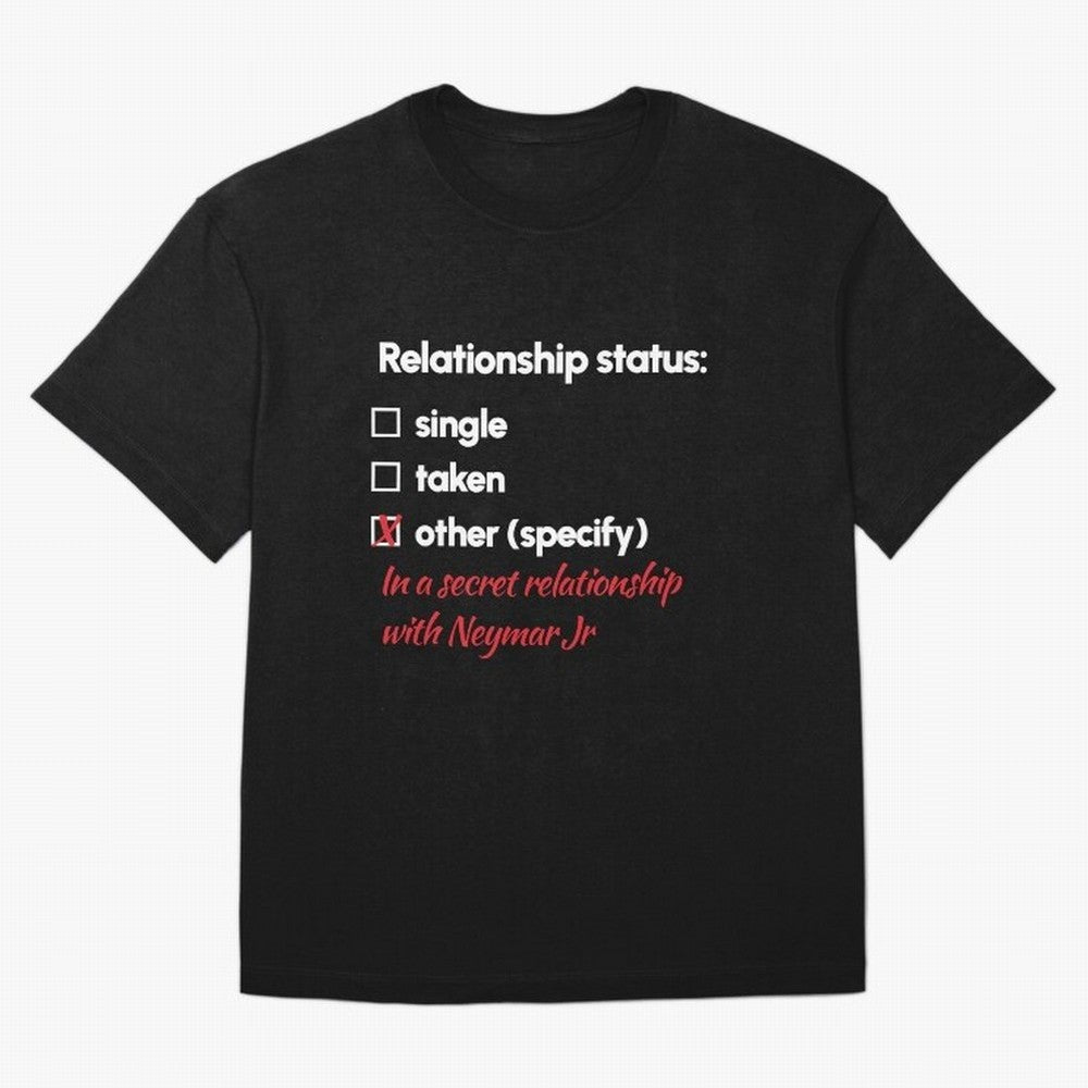 Neymar Jr - Relationship 2 Oversized T-Shirt Honor the Football Icons of Match Day Hype around FIFA World Cup 2026, Mbappe, England and Germany, Soccer Culture, Superstar Moments, National Team Dreams and Competitive Fire; Perfect for People Who