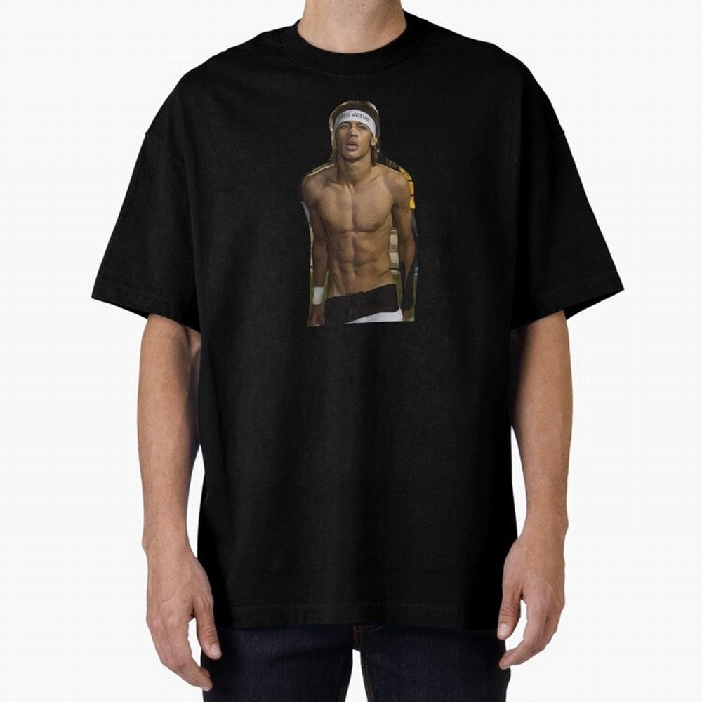 NEYMAR JR - OIL PAINTING PRINT Classic T-Shirt Show Passion for the Stars of the FIFA World Cup 2026 Group Stage Journey through Messi and Cristiano Ronaldo Highlights, Argentina, France and Brazil Pride, Worldwide Fan Energy, Dramatic Goals,
