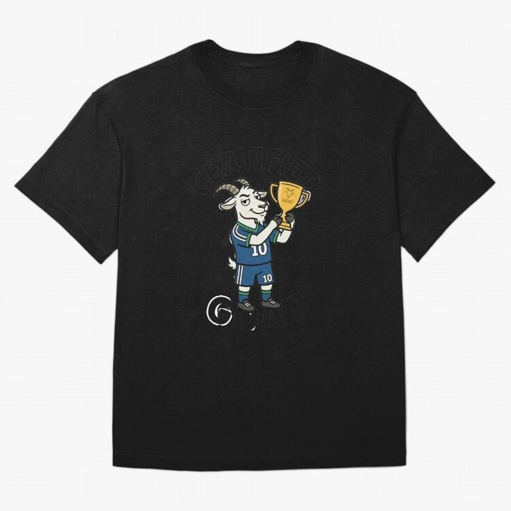 Certified G.O.A.T Classic T-Shirt Experience the Global Stage of Global Football Passion for FIFA World Cup 2026, Made for Mbappe and Neymar, Netherlands, Global Supporter Spirit, Legendary Goals, National Colors and Tournament Celebration; Ideal