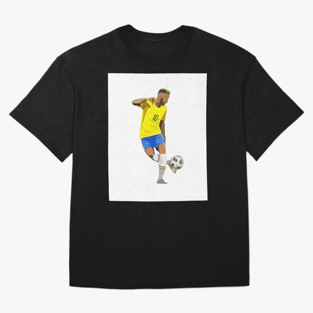 Neymar Jr Brazil Classic T-Shirt Honor Champions and Dreams in Match Day Hype around FIFA World Cup 2026 USA Canada Mexico, Messi, CR7 and Mbappe, England, France and Netherlands, Global Supporter Spirit, Legendary Goals, National Colors and