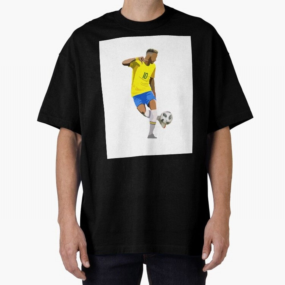 Neymar Jr Brazil Classic T-Shirt Honor Champions and Dreams in Match Day Hype around FIFA World Cup 2026 USA Canada Mexico, Messi, CR7 and Mbappe, England, France and Netherlands, Global Supporter Spirit, Legendary Goals, National Colors and