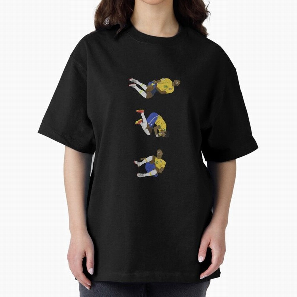 Neymar Jr Funny Injured Rolling Art Essential T-Shirt Fuel FIFA World Cup 2026 USA Canada Mexico for Fans of Messi and Spain and Netherlands, Bringing Sports Nostalgia, International Competition, Famous Players and Unforgettable Victories; Perfect