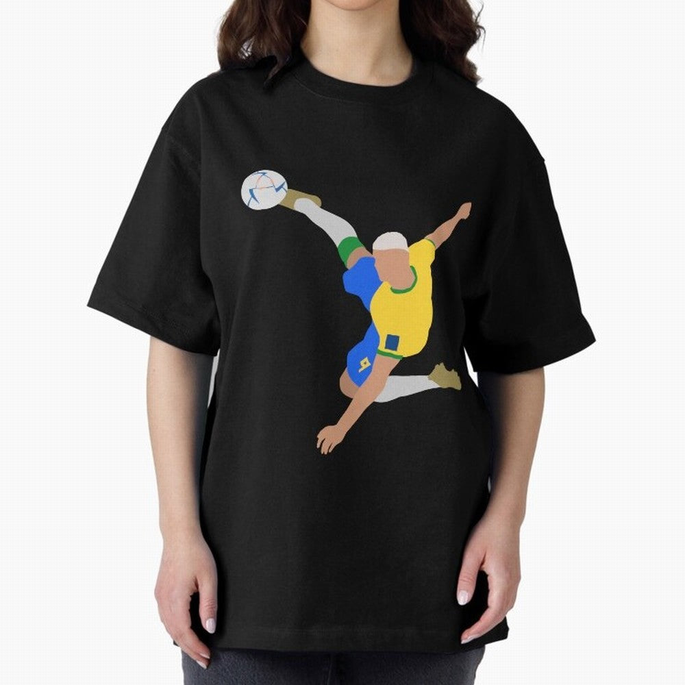 Richarlison Brazil Bicycle Kick Football Goal Classic T-Shirt Join the Countdown to FIFA World Cup 2026 Group Stage Spirit, Connected to France and Portugal, Haaland and Mbappe, Soccer Culture, Superstar Moments, National Team Dreams and