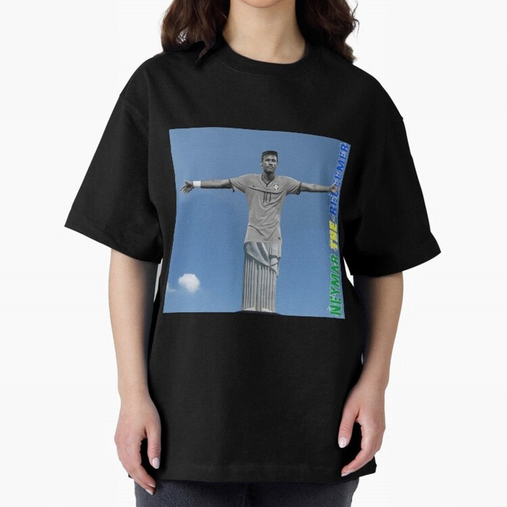Neymar The Redeemer Essential T-Shirt Fuel Your Fan Pride for FIFA World Cup 2026 Spirit, Capturing France, Haaland and Mbappe, Football History, Final Match Energy, Crowd Noise and Once in a Lifetime Moments; Made for Collectors Who Enjoy Iconic