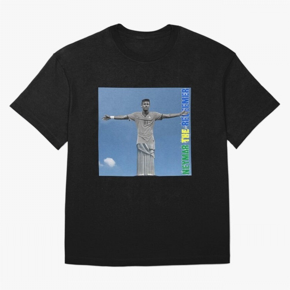 Neymar The Redeemer Essential T-Shirt Fuel Your Fan Pride for FIFA World Cup 2026 Spirit, Capturing France, Haaland and Mbappe, Football History, Final Match Energy, Crowd Noise and Once in a Lifetime Moments; Made for Collectors Who Enjoy Iconic