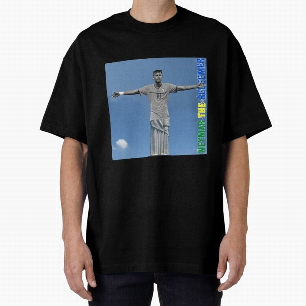 Neymar The Redeemer Essential T-Shirt Fuel Your Fan Pride for FIFA World Cup 2026 Spirit, Capturing France, Haaland and Mbappe, Football History, Final Match Energy, Crowd Noise and Once in a Lifetime Moments; Made for Collectors Who Enjoy Iconic