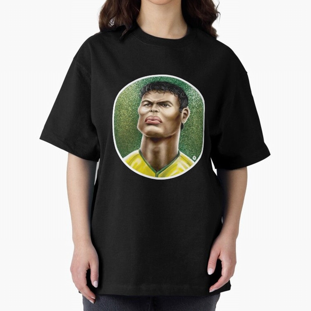 Footballicature : Thiago Silva Classic T-Shirt Bring Champion Energy into FIFA World Cup 2026 USA Canada Mexico Driven by Messi, Neymar and Mbappe, Brazil Energy, Game Day Rituals, Football Legends, Country Pride and the Road to the Final; Created