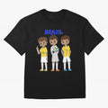 Brazil Essential T-Shirt Celebrate Fan Culture around Match Day Hype around FIFA World Cup 2026 Group Stage, Cristiano Ronaldo, Haaland and CR7, Germany, Supporter Pride, Iconic Celebrations, Legendary Names and Global Match Day Energy; Created for
