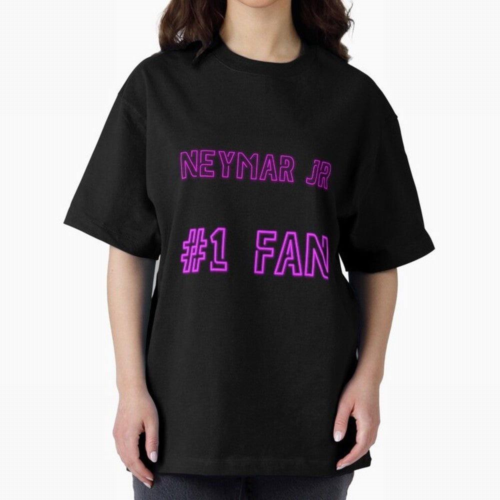 Neymar Jr #1 fan Oversized T-Shirt Carry the Colors and Pride of the FIFA World Cup 2026 USA Canada Mexico Journey through Messi Highlights, England Pride, Match Day Excitement, Supporter Culture, Golden Goals and Global Football Passion; Ideal for