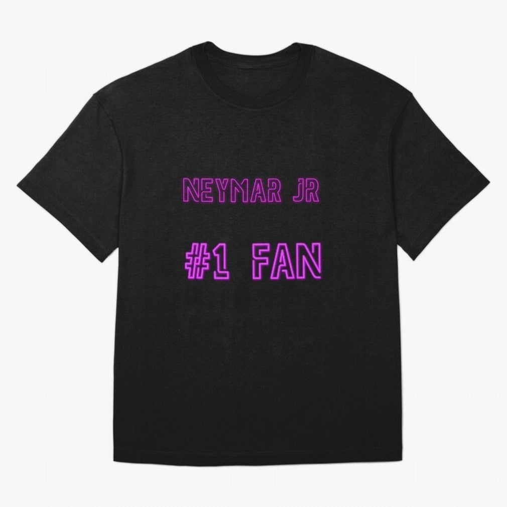 Neymar Jr #1 fan Oversized T-Shirt Carry the Colors and Pride of the FIFA World Cup 2026 USA Canada Mexico Journey through Messi Highlights, England Pride, Match Day Excitement, Supporter Culture, Golden Goals and Global Football Passion; Ideal for
