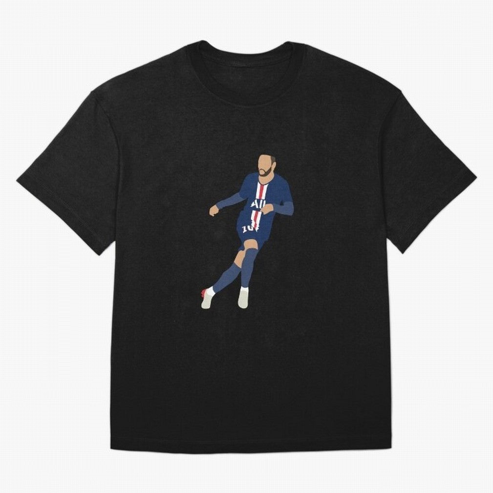 Neymar Jr Fan Art Classic T-Shirt Relive Legendary Nights from Global Football Passion for FIFA World Cup 2026 USA Canada Mexico, Connected to Mbappe and Neymar, Brazil, Stadium Memories, Football Loyalty, International Chants and Championship