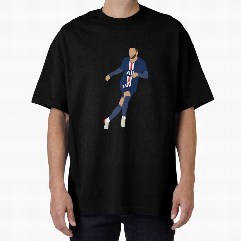 Neymar Jr Fan Art Classic T-Shirt Relive Legendary Nights from Global Football Passion for FIFA World Cup 2026 USA Canada Mexico, Connected to Mbappe and Neymar, Brazil, Stadium Memories, Football Loyalty, International Chants and Championship