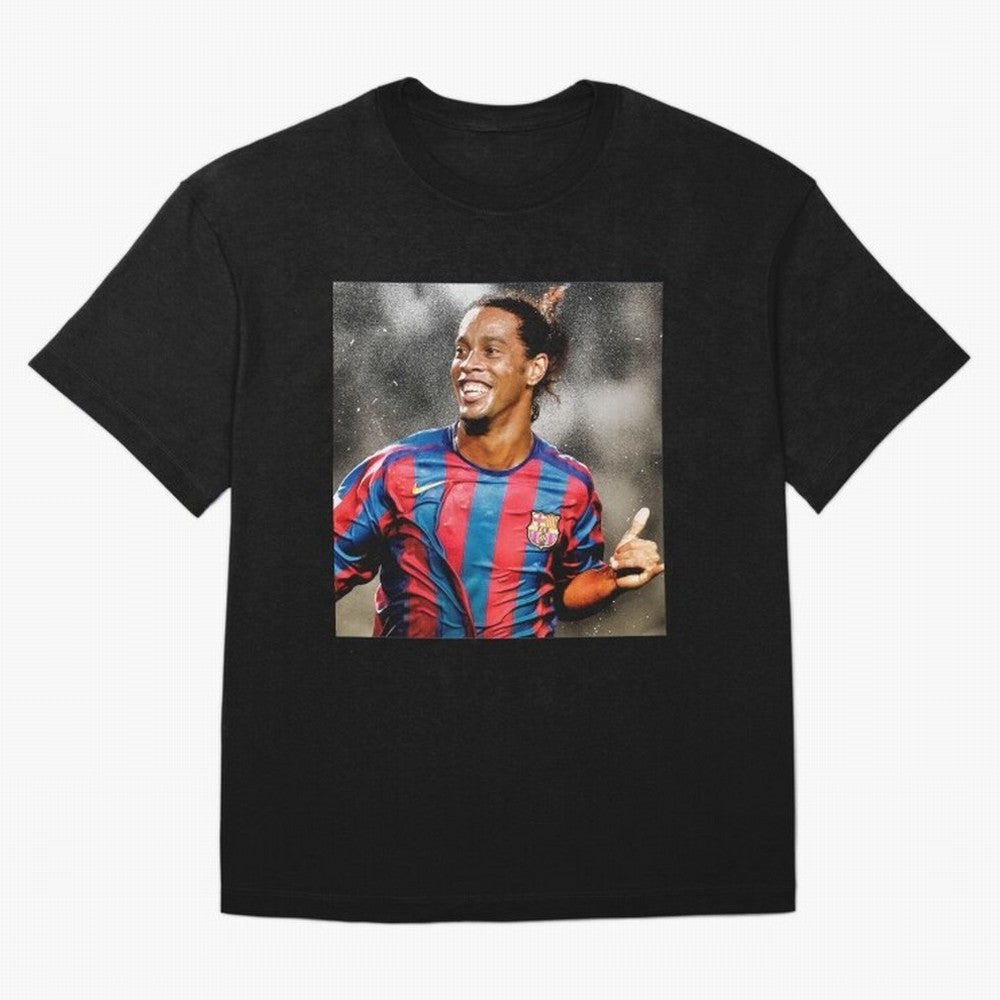 ronaldinho Classic T-Shirt Make Every Kick Count in Global Football Passion for FIFA World Cup 2026 USA Canada Mexico, Capturing Cristiano Ronaldo, Haaland and CR7, Spain, Stadium Memories, Football Loyalty, International Chants and Championship