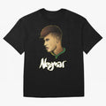 Neymar jr Team Brazil Oversized T-Shirt Follow the Final Road of FIFA World Cup 2026 USA Canada Mexico Highlighting Mbappe and Neymar, England Energy, Goal Celebration Energy, Supporter Heritage, Football Icons and Worldwide Tournament Joy; Ideal