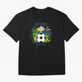 Brazil Soccer Fan T-shirt Classic T-Shirt Follow the Final Road of the FIFA World Cup 2026 USA Canada Mexico Journey through Messi, Neymar and Mbappe Highlights, Portugal Pride, Football History, Final Match Energy, Crowd Noise and Once in a