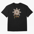 pirate, steering wheel, wheel, pirates of the Caribbean, Brandon brown, wooden, fashionista pop art, neymar jr art, Oversized T-Shirt Feel the Trophy Chase of FIFA World Cup 2026 for Fans of Neymar, Haaland and Cristiano Ronaldo and Netherlands,